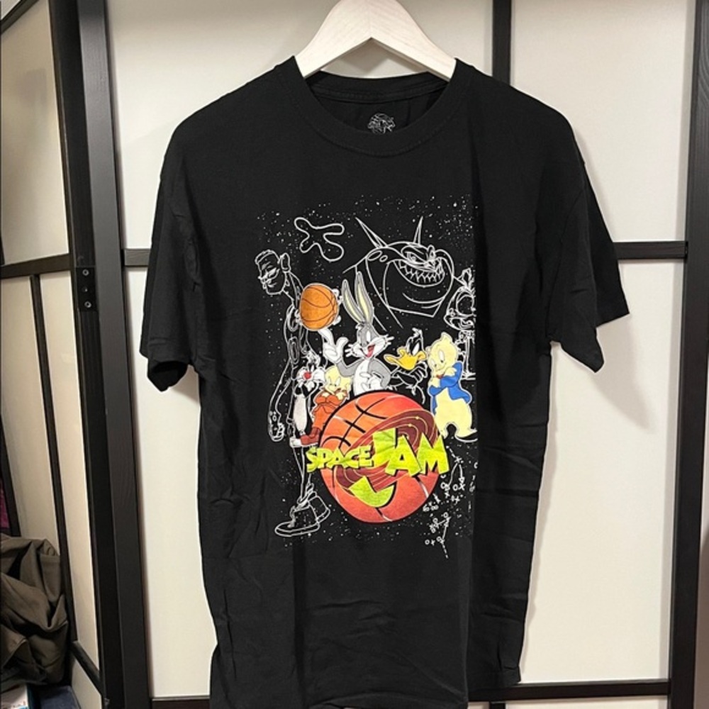 Space Jam Graphic T-Shirt Unisex Size Large
